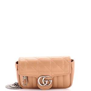 Gucci Gg Marmont Flap Bag Mixed #295197G10B